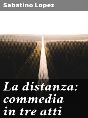 cover image of La distanza